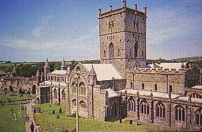 StDavids Cathedral, Wales patron Saint